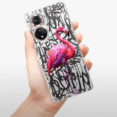 iSaprio Silikonové pouzdro - Flamingo Graffiti pro Honor 50