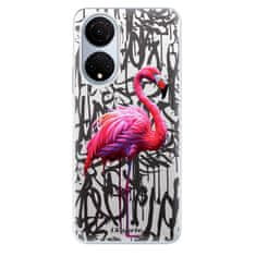 iSaprio Silikonové pouzdro - Flamingo Graffiti pro Honor X7