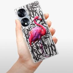 iSaprio Silikonové pouzdro - Flamingo Graffiti pro Honor 70