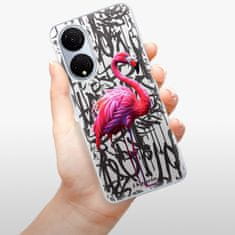 iSaprio Silikonové pouzdro - Flamingo Graffiti pro Honor X7