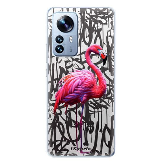 iSaprio Silikonové pouzdro - Flamingo Graffiti pro Xiaomi 12 Pro