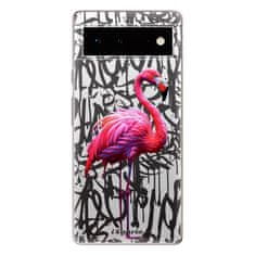 iSaprio Silikonové pouzdro - Flamingo Graffiti pro Google Pixel 6 5G