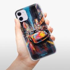 iSaprio Silikonové pouzdro - Abstract Porsche pro Apple iPhone 11