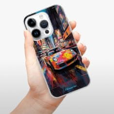 iSaprio Silikonové pouzdro - Abstract Porsche pro iPhone 15 Pro