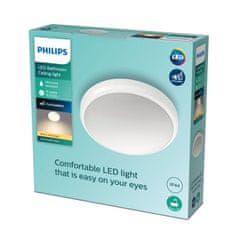 Philips LED Koupelnové stropní přisazené svítidlo Philips DORIS CL257 8718699758783 6W 600lm 2700K IP44 22cm bílé