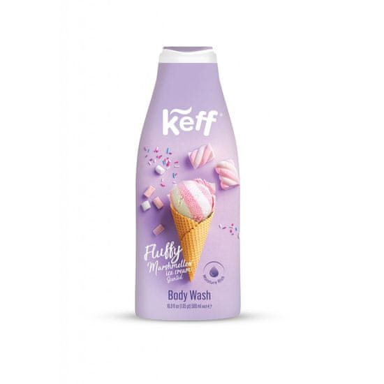 Keff Mycí gel - Marshmallow, 500ml