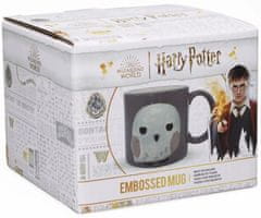 CurePink Keramický 3D hrnek Harry Potter: Kawaii Hedvika (objem 350 ml)