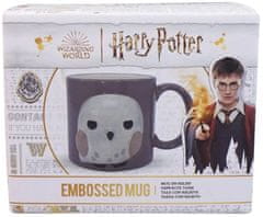 CurePink Keramický 3D hrnek Harry Potter: Kawaii Hedvika (objem 350 ml)