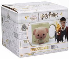 CurePink Keramický 3D hrnek Harry Potter: Kawaii Dobby (objem 350 ml)