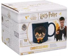 CurePink Keramický hrnek Harry Potter: Kawaii Harry (objem 350 ml)