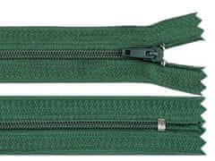 Kraftika 1ks zelená piniová spirálový zip šíře 3 mm délka 20 cm