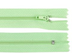 Kraftika 1ks 247 mint spirálový zip šíře 3 mm délka 18 cm pinlock