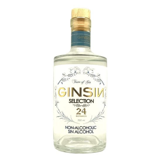 GINSIN SELECTION 24 Botanics 0,70L - Nealkoholický prémiový bezlepkový destilát 0,0% alk.