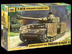 Zvezda Pz.Kpfw.IV Ausf. H, Wehrmacht, Model Kit tank 3620, 1/35