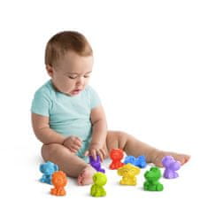 Tommee Tippee BRIGHT STARTS Hračka zvířátka set 9 ks TropicAnimals, 3m+