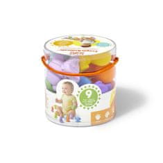 Tommee Tippee BRIGHT STARTS Hračka zvířátka set 9 ks TropicAnimals, 3m+