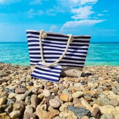 vyprodejpovleceni Plážová taška v námořnickém stylu MARINA