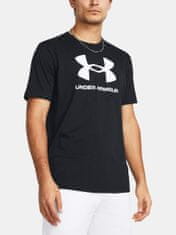 Under Armour Tričko UA SPORTSTYLE LOGO UPDATE SS-BLK XXL