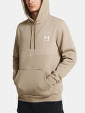 Under Armour Mikina UA Essential Flc Blocked HD-BRN M