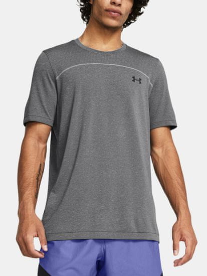 Under Armour Tričko UA Rush Seamless Wordmark SS-GRY