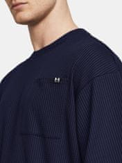 Under Armour Tričko UA Rival Waffle Crew-BLU S