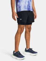 Under Armour Kraťasy UA LAUNCH 5'' 2-IN-1 SHORTS-BLK XXXL