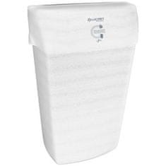 Lucart Professional Koš "Eco Natural", bílá, na zem/stěnu, 23 l, 892448