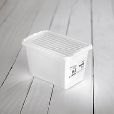 EDANTI Plastový Úložný Box S Víkem Uzavíratelný Krabicka Organiser Na Oblečení 6,5 L