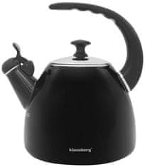 shumee KONVICE OCELOVÁ 2,8L ČERNÁ KLAUSBERG KB-7403