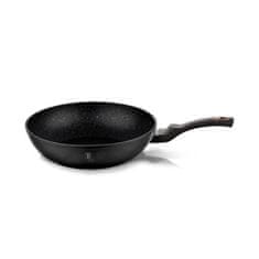 Berlingerhaus Pánev WOK s mramorovým povrchem 30 cm Black Rose Collection