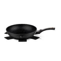 Berlingerhaus Pánev WOK s mramorovým povrchem 30 cm Black Rose Collection