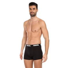 Nedeto 3PACK pánské boxerky Rebel černé (3NBR001) - velikost XXL