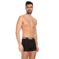 Nedeto 3PACK pánské boxerky Rebel černé (3NBR001) - velikost XXL