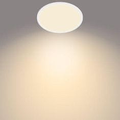 Philips LED Koupelnové stropní svítidlo Philips Superslim CL550 8719514327269 18W 1500lm 2700K IP44 30cm bílé, 3-krokové stmívání