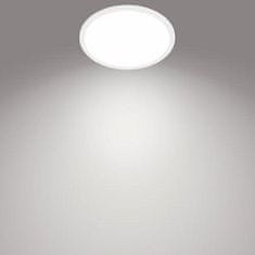 Philips LED Koupelnové stropní svítidlo Philips Superslim CL550 8719514327221 15W 1500lm 4000K IP44 25cm bílé, 3-krokové stmívání