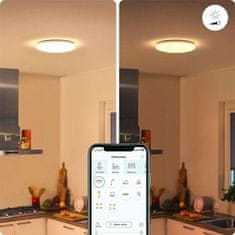 WiZ LED Stropní přisazené svítidlo WiZ Adria 8719514338050 17W 1600lm 2700K IP20 bílé, stmívatelné