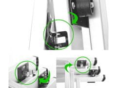 Higher MULTIFUNKČNÍ HLINÍKOVÝ ŽEBŘÍK S ÚPRAVOU NA SCHODY 3X7 ML-607A