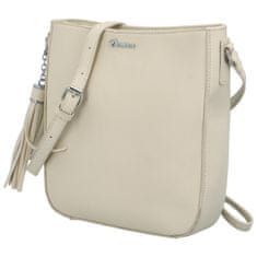 Tessra Milano Dámská koženková crossbody Milada, khaki