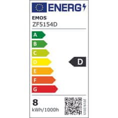 Emos LED žárovka Filament A60 / E27 / 7,5W (75 W) / 1 055 lm / teplá bílá / stmívatelná