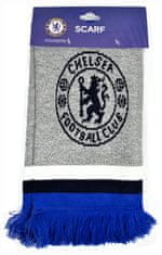 FotbalFans Šála Chelsea FC, šedo-modrá