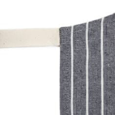 Homla Kuchyňská zástěra | MAKELY | bavlna modrá pruhovaná | 60x80 cm | 869834 Homla
