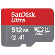 SanDisk Paměťová karta Ultra microSDXC 512GB (140R) A1 Class 10 UHS-I + SD Adapter