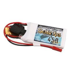 Gens Ace Baterie Gens ace G-Tech Soaring 450mAh 7,4V 30C 2S1P JST-SYP