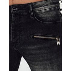 Dstreet Pánské t džínové kalhoty RIGAS tmavě šedé ux4151 s33
