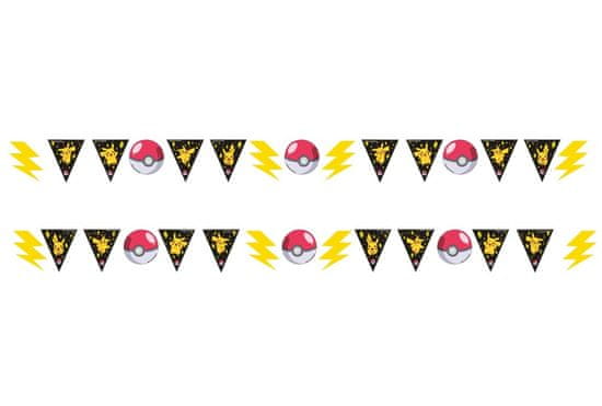 Amscan Vlaječky Pokemon 330 x 17cm