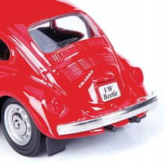 Maisto Auto VOLKSWAGEN BEETLE 1/24 červené