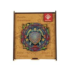 PANTA PLAST Puzzle "Mandala Turtle", dřevěné, A4, 90 ks, 0422-0004-07