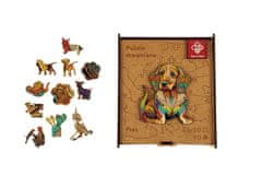 PANTA PLAST Puzzle "Puppy", dřevěné, A4, 90 ks, 0422-0004-05