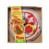 Melissa & Doug Plstěná pizza s přílohami v kartonové krabičce