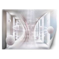 shumee Fototapeta, 3D tunel Swirling balls - 100x70